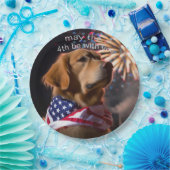 Vielleicht ist der 4. mit Ihren Tellern Pappteller (Party)