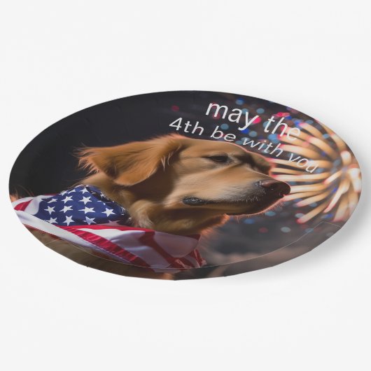 Vielleicht ist der 4. mit Ihren Tellern Pappteller (Schrägansicht)