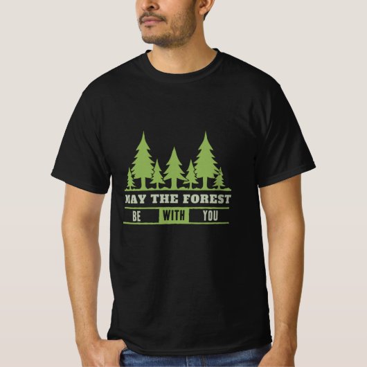 Vielleicht ist der Wald bei dir T-Shirt (Vorderseite)