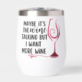 Vielleicht ist es der Wein, der spricht (Vorderseite)