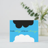 Vielleicht ist "Okay" unser "Immer" Postkarte (Stehend Vorderseite)