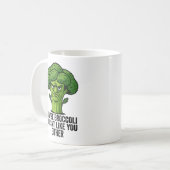 Vielleicht mag Broccoli dich auch nicht Kaffeetasse (Vorderseite Links)