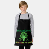Vielleicht mag Broccoli dich auch nicht Schürze (Getragen)