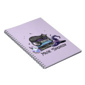 Vielleicht morgen - Schwarze Katze, Bücher und Hex (Rechte Seite)