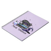 Vielleicht morgen - Schwarze Katze, Bücher und Hex (Linke Seite)