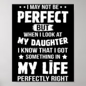 Vielleicht nicht perfekt, aber wenn ich meine Toch Poster (Vorne)