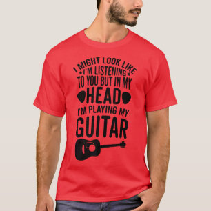 Vielleicht sehe ich dir bei meinem Kopfspiel zu. T-Shirt