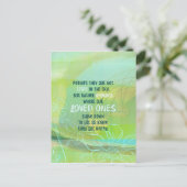 Vielleicht sind die Sterne unsere Geliebten Postkarte (Stehend Vorderseite)