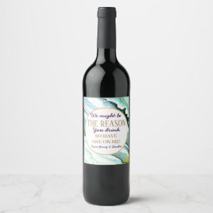 Vielleicht sind wir der Grund, warum Sie Bosswein Weinetikett