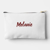 "Vielleicht später" Happy Gnome Drink Kaffee Zubehörtasche (Rückseite)