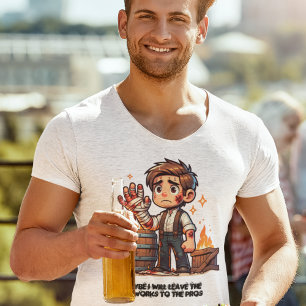Vielleicht überlasse ich das Feuerwerk den Profis T-Shirt