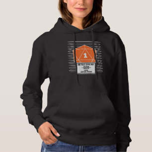 Vielleicht werde ich Dungeon Nerdy Gamer D20 Table Hoodie