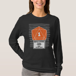 Vielleicht werde ich Dungeon Nerdy Gamer D20 Table T-Shirt