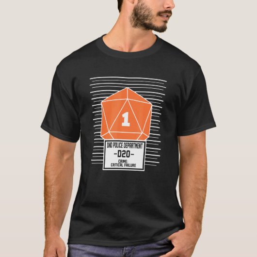 Vielleicht werde ich Dungeon Nerdy Gamer D20 Table T-Shirt (Vorderseite)