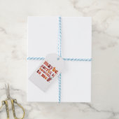 Vielleicht wird mir Kaffee zugeschrieben Geschenkanhänger (Mit Garn)
