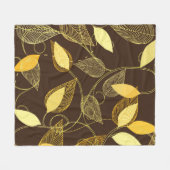 Vielseitig nahtlos: Abstraktes Musterdesign. Fleecedecke (Vorderseite (Horizontal))