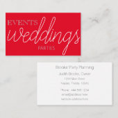 Vielseitige Berufliche Visitenkarte (Vorne/Hinten)