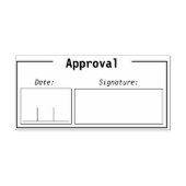 Vielseitige Briefmarke der Genehmigung Gummistempel (Prägung)