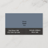 Vielseitige Visitenkarten Visitenkarte (Rückseite)