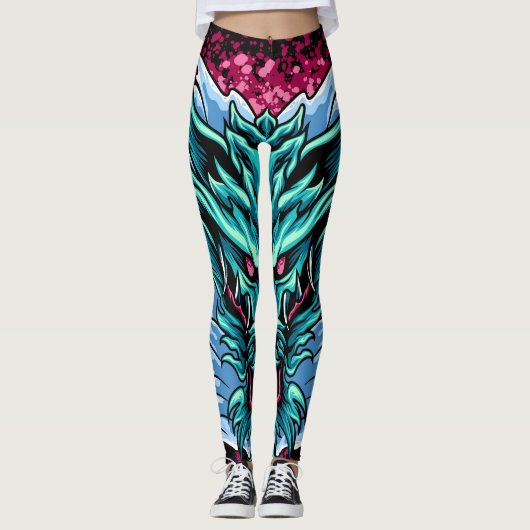 Vielseitige Visuale Leggings (Vorderseite)