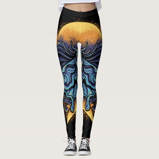Vielseitige Visuale Leggings (Vorderseite)