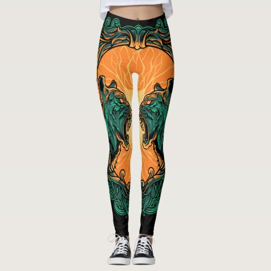Vielseitige Visuale Leggings (Vorderseite)