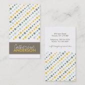 Vielseitige zeitgenössische kundenspezifische visitenkarte (Vorne/Hinten)