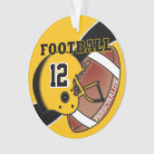 Vielseitiger Fußballspieler Ornament (Vorderseite)