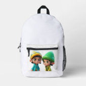 "Vielseitiger Rucksack mit modernem Design" (Vorderseite)