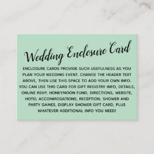 Vielseitiges, benutzerdefiniertes, einfaches DIY-H Begleitkarte