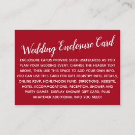 Vielseitiges, benutzerdefiniertes, einfaches DIY W Begleitkarte