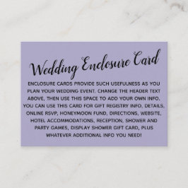 Vielseitiges, benutzerdefiniertes Einfaches DY Wed Begleitkarte