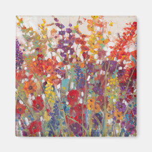 Vielzahl der Blumen Magnet