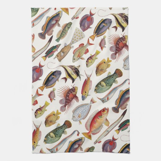 Vielzahl der Fische Handtuch (Vertikal)