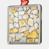 Vielzahl der Steinmaurerarbeit oder -maurerarbeit Silbernes Ornament (Links)