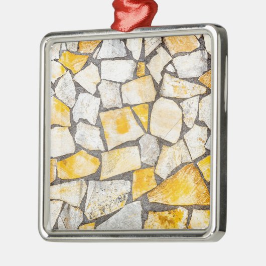 Vielzahl der Steinmaurerarbeit oder -maurerarbeit Silbernes Ornament (Links)