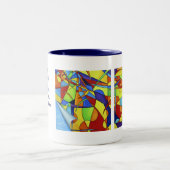 Vielzwecktrinkgefäß Zweifarbige Tasse (Mittel)