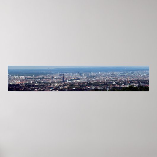 Vienna Austria Panorama Poster (Vorne)