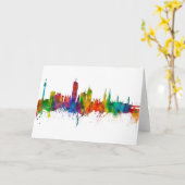 Vienna Austria Skyline Karte (Gelbe Blume)
