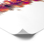 Vienna Austria Skyline Poster (Ecke)