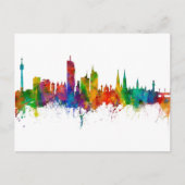 Vienna Austria Skyline Postkarte (Vorderseite)