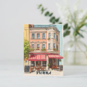 Vienna Austria Travel Postkarte (Stehend Vorderseite)