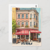 Vienna Austria Travel Postkarte (Vorne/Hinten)