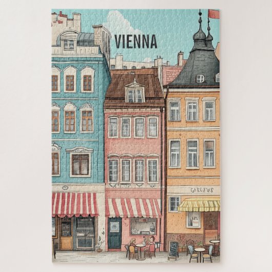 Vienna Austria Travel Puzzle (Vertikal)