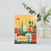Vienna Austria Vintage Reisetourismus Souvenir Postkarte (Stehend Vorderseite)