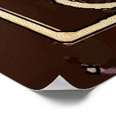 Vienna Café Sign Vintag Poster (Ecke)