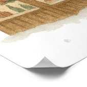 Vienna Christmas Watercolor – Cozy Poster (Ecke)