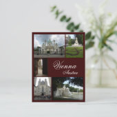 Vienna Collage Postkarte (Stehend Vorderseite)