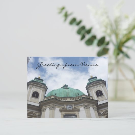Vienna Postkarte (Stehend Vorderseite)
