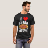 Vienna Sausage Niedlich T-Shirt (Vorne ganz)
